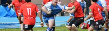 Victoire de Moissac contre la Vallée du Lot 19-14 rugby Fédérale 3