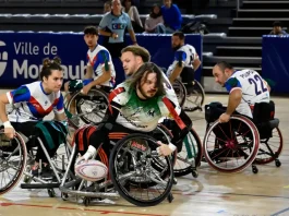 Rugby fauteuil. Les Pandas craquent en seconde période et s’inclinent face à Avignon Ricardo Pereira de Montauban Handisport en match de rugby à XIII fauteuil face à Avignon lors du championnat de France