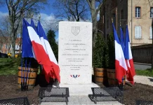 Montauban. Une stèle en hommage aux victimes de l’attentat du 15 mars 2012 Stèle en hommage aux victimes de l’attentat du 15 mars 2012 à Montauban