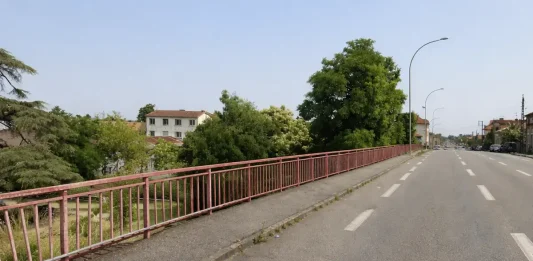 Montauban. Des travaux vont impacter la circulation sur le pont Jean-Moulin Vue du pont Jean Moulin à Montauban concerné par des travaux de rénovation des garde-corps début avril 2026