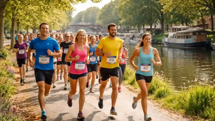 course du muguet montauban coureurs port canal