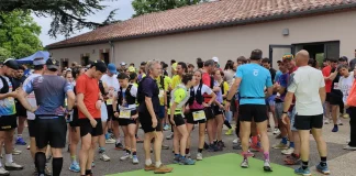 Le trail de Montesquieu fait le plein : coureurs et ambiance au rendez-vous trail montesquieu coureurs parcours 15 km tarn et garonne