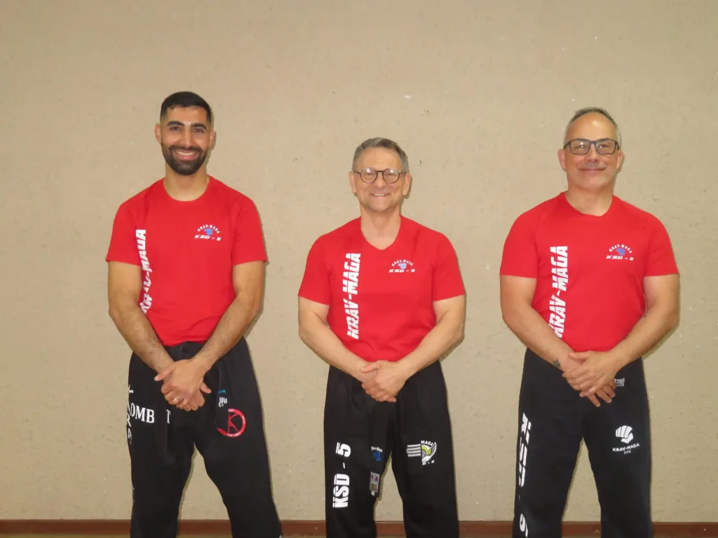 Les entraineurs Bewar Philippe et Olivier