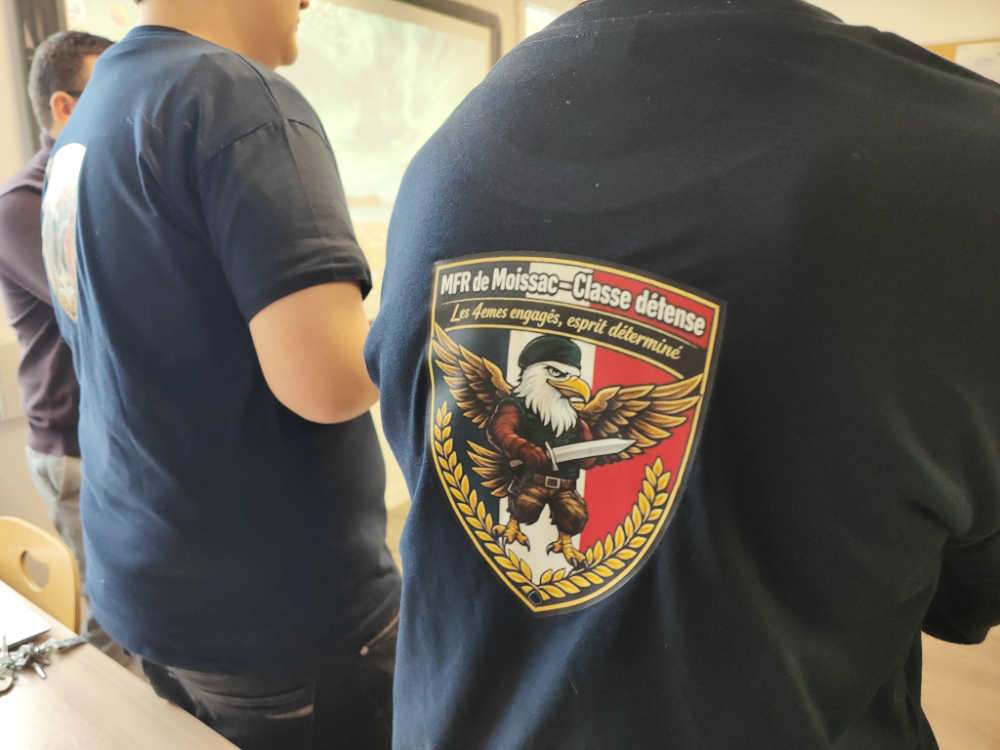 Moissac. La MFR signe une convention pour structurer sa classe défense 1 classe defense mfr moissac