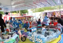 Castelsarrasin. La fête foraine de la Saint-Alpinien de retour du 22 au 26 avril manèges et stands de la fête foraine de la Saint-Alpinien à Castelsarrasin en avril 2026