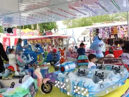 Castelsarrasin. La fête foraine de la Saint-Alpinien de retour du 22 au 26 avril manèges et stands de la fête foraine de la Saint-Alpinien à Castelsarrasin en avril 2026
