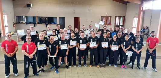 Léojac. Les élèves du krav-maga passent leurs grades krav maga leojac passage de grades