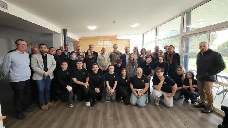 élèves MFR Moissac classe défense convention CIEC Castelsarrasin 2026