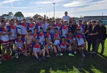 L’Entente Terre des Confluences championne du Terroir en juniors face à Garonna XV rugby juniors confluences finale terroir victoire garonna xv