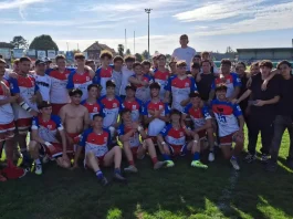 L’Entente Terre des Confluences championne du Terroir en juniors face à Garonna XV rugby juniors confluences finale terroir victoire garonna xv