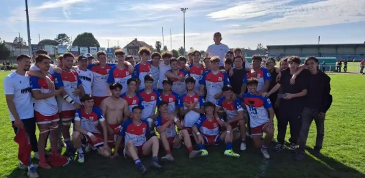 L’Entente Terre des Confluences championne du Terroir en juniors face à Garonna XV rugby juniors confluences finale terroir victoire garonna xv