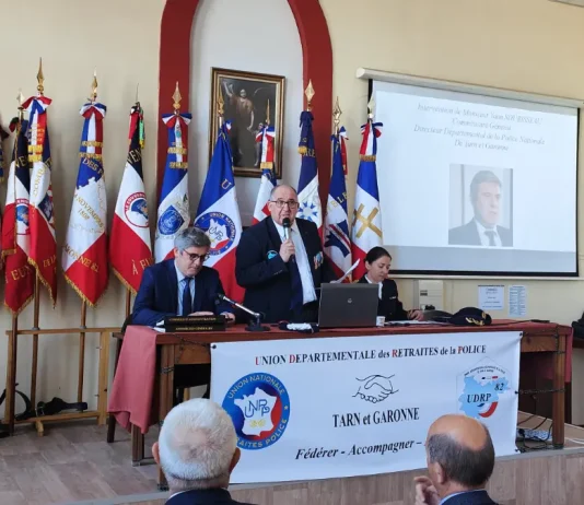 Les retraités de la police toujours plus nombreux et engagés assemblee generale udrp82 montauban retraites police tarn et garonne