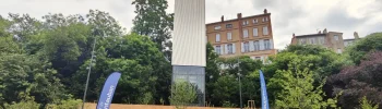 Nouvel ascenseur reliant le Jardin des Plantes au centre-ville de Montauban