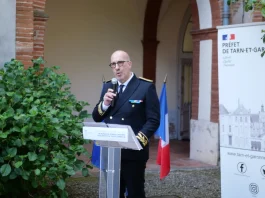 Castelsarrasin. Renaud Lassince nouveau sous-préfet de l’arrondissement Renaud Lassince lors de sa prise de fonction à Castelsarrasin