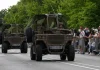 Le 17e RGP présentera ses nouveaux fardiers lors du défilé du 14 juillet Un fardier du 17e Régiment du génie parachutiste lors d'une démonstration.