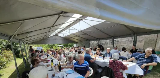 Moissac. À Saint-Julien, près de 100 personnes réunies autour de l’église Près de 100 personnes réunies à Saint-Julien