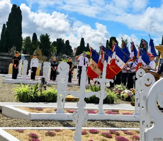 Montauban rend hommage à ses morts pour la France à l’occasion de la rénovation du carré militaire au cimetière urbain Le carré militaire rénové du cimetière de Montauban lors d'une cérémonie d'hommage aux morts pour la France.