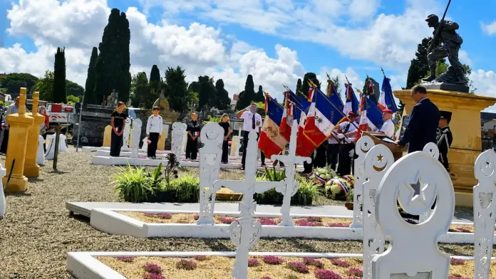Montauban inaugure la rénovation de son carré militaire Le carré militaire rénové du cimetière de Montauban lors d'une cérémonie d'hommage aux morts pour la France.