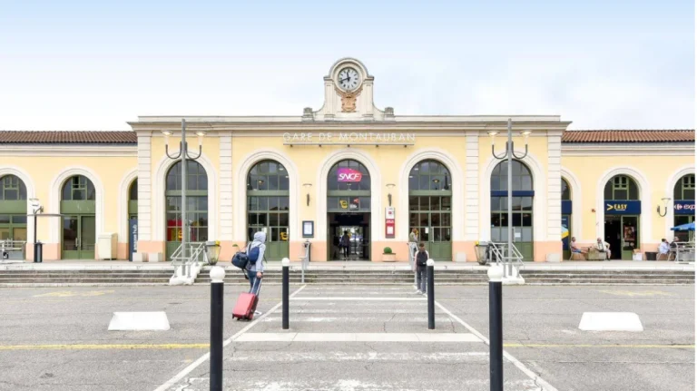 La gare SNCF de Montauban où s'est déroulée l'altercation