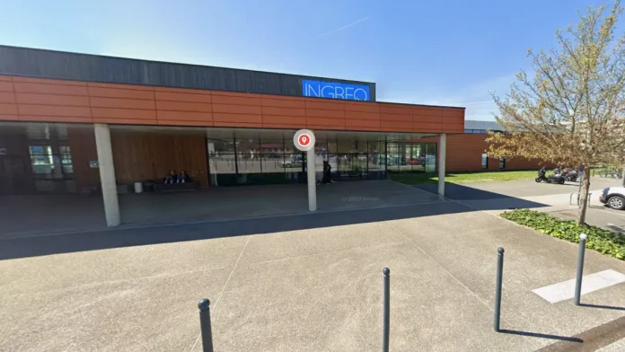 Entrée de la piscine Ingréo de Montauban où une altercation a conduit à l'interpellation d'un homme.