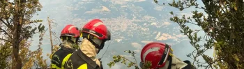 Des sapeurs-parachutistes du 17e RGP de Montauban engagés dans une mission de lutte contre les feux de forêt.
