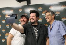 Aurélien Vivos et Grégory Périna parlent musique, transmission… et de la jeune Lou Vaï Gregory Périna, Aurelien Vivos et Philippe de VFM Radio