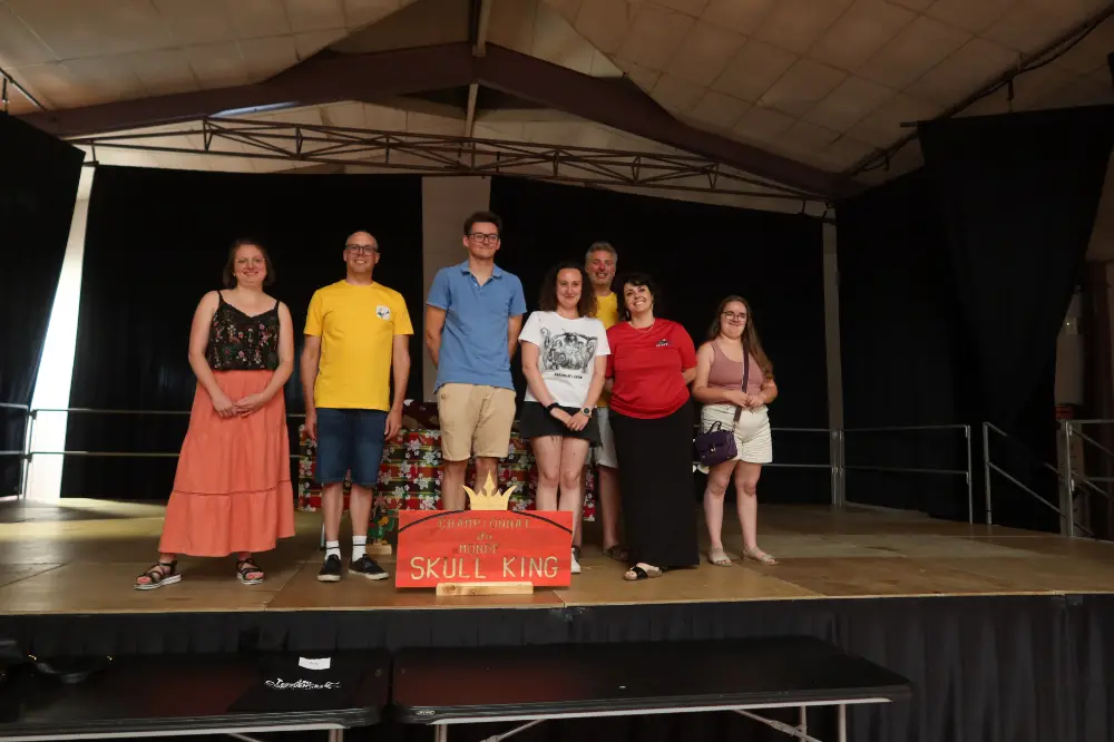 À Castelsarrasin, le premier champion du monde de Skull King est sacré 5 Les finalistes