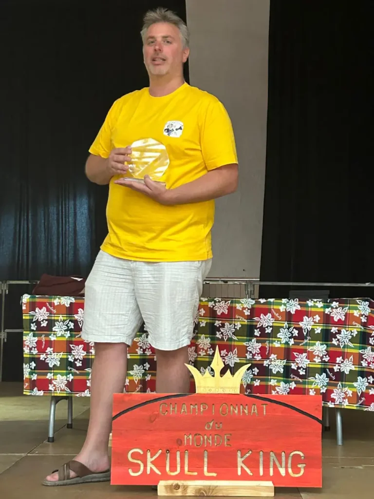 À Castelsarrasin, le premier champion du monde de Skull King est sacré 7 Marc Zulian Champion du Monde de Skull King