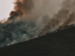 Tarn-et-Garonne : les fumées des incendies en Gironde déclenchent une alerte pollution Brume de pollution réduisant la visibilité lors d'un épisode de mauvaise qualité de l'air.
