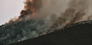 Tarn-et-Garonne : les fumées des incendies en Gironde déclenchent une alerte pollution Brume de pollution réduisant la visibilité lors d'un épisode de mauvaise qualité de l'air.
