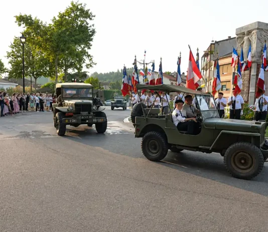 Moissac. La Fête de la Libération revient le 20 août sur les Allées de l’Uvarium Défilé de la Fête de la Libération de Moissac avec véhicules anciens et porte-drapeaux