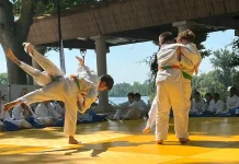 Moissac. Une nouvelle saison sur les tatamis avec Moissac Judo Judokas de Moissac Judo lors d'un entraînement sur le tatami