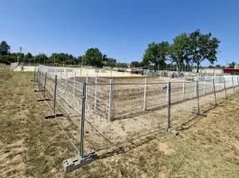 Montauban. Un terrain de foot à 5 va compléter le complexe sportif de Port Canal Travaux du futur terrain de foot à 5 à Port Canal à Montauban