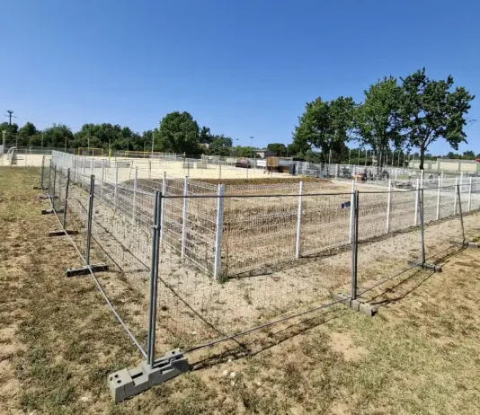 Montauban. Un terrain de foot à 5 va compléter le complexe sportif de Port Canal Travaux du futur terrain de foot à 5 à Port Canal à Montauban