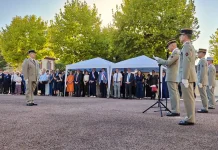 Après 36 ans sous l’uniforme, le lieutenant-colonel Christophe Masse fait ses adieux aux armes Le lieutenant-colonel Christophe Masse lors de ses adieux aux armes à Montauban