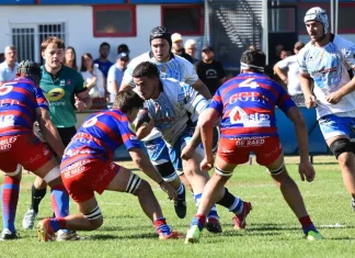 Fédérale 3. Après le derby perdu à Montech, le staff de l’Avenir Moissagais ne cache pas sa frustration Un joueur de l'Avenir Moissagais face à la défense de Montech lors du derby de Fédérale 3