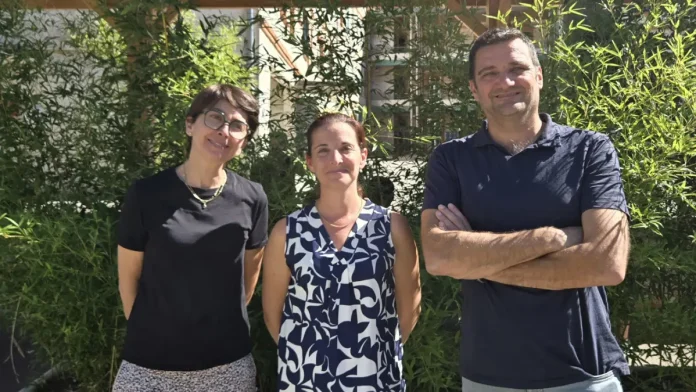 Équipe de direction de la Sainte-Famille de Moissac avec Élise Nouals, Sandrine Crabol et Fabien Sazy