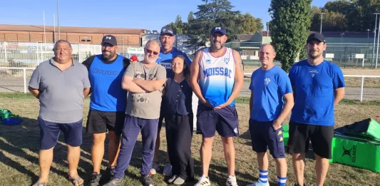 Rugby. L’Avenir Moissagais vise le top 3 pour la saison 2026-2027 Le staff de l'Avenir Moissagais pour la saison de rugby 2026-2027