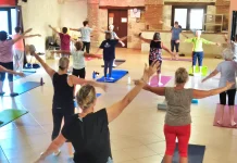 Montesquieu. Gym Attitude étoffe son offre avec un nouveau cours de Pilates Séance de Pilates avec Valérie et les adhérents de Gym Attitude à Miramont-de-Quercy.
