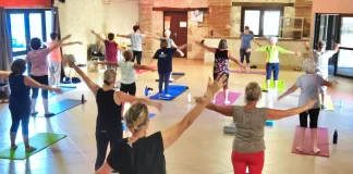 Montesquieu. Gym Attitude étoffe son offre avec un nouveau cours de Pilates Séance de Pilates avec Valérie et les adhérents de Gym Attitude à Miramont-de-Quercy.